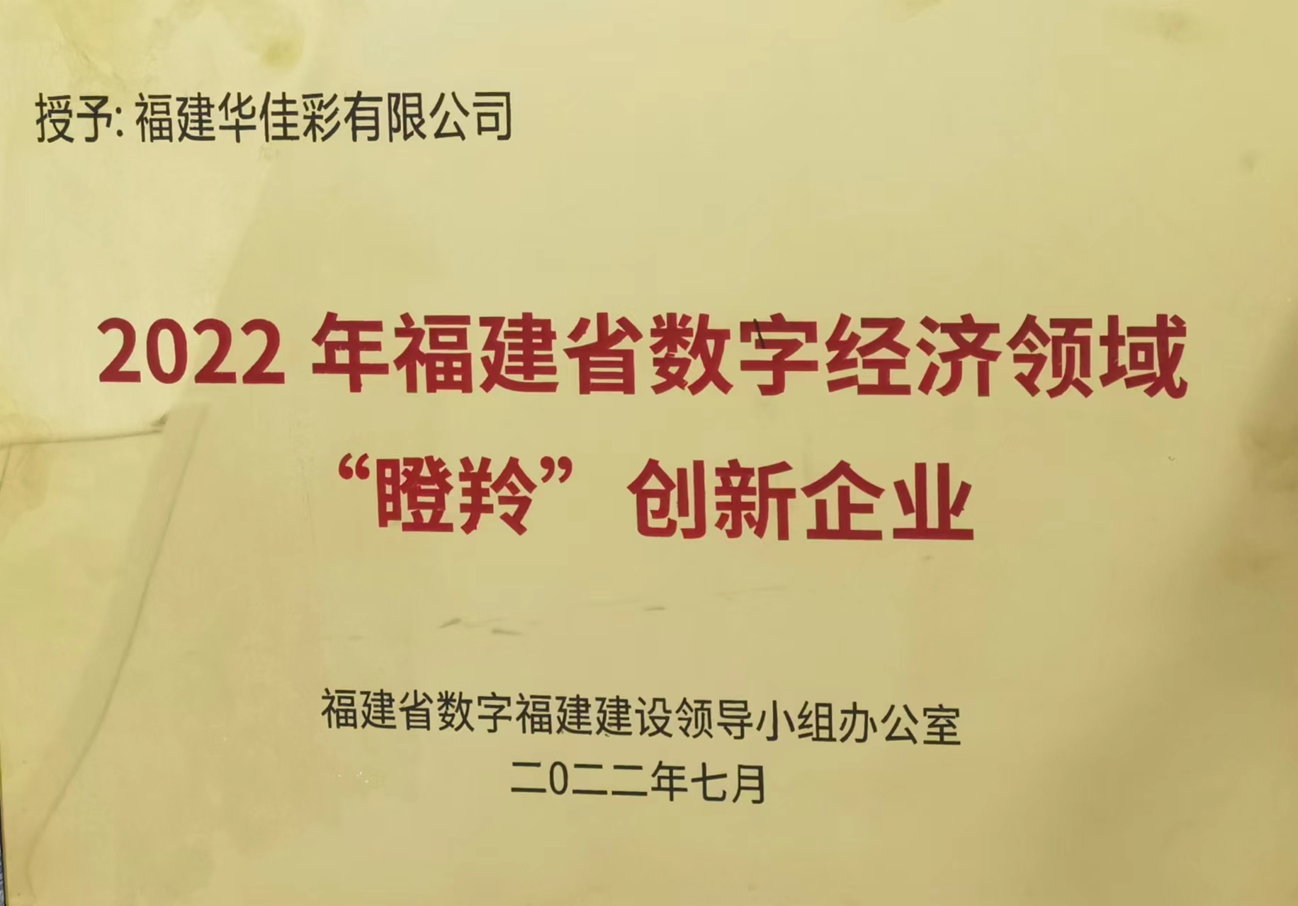 2022年福建省年數(shù)字經(jīng)濟(jì)領(lǐng)域“瞪羚”創(chuàng)新企業(yè)
